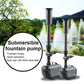 Pompa per fontana regolabile versatile e durevole successo