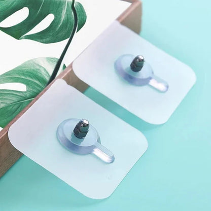 🎉 Offerta a tempo limitato: più acquisti, più risparmi 💝 Gancio autoadesivo versatile senza fori né viti