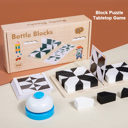 ⏳🧩✨60% di sconto! Puzzle con blocchi nascosti: gioco interattivo per genitori e figli per sviluppare l'immaginazione spaziale 👨‍👩‍👧‍👦🎮
