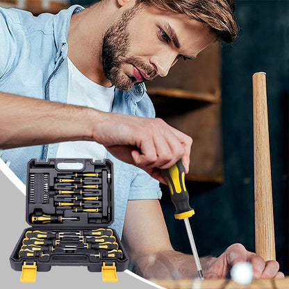 Set di 42 Cacciaviti Magnetici con Custodia