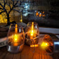 🕯️Candeline a energia solare per esterni, senza fiamma, con effetto tremolante, lampada da tavolo a LED impermeabile IP65 con sensore crepuscolare