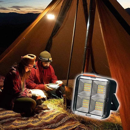 🔆 50% OFF NOW! 💡 Portable Solar Work Light – 4 Lighting Modes, USB Rechargeable & IP66 Waterproof 🔋