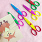 Set di forbici di sicurezza per bambini per lavoretti creativi e scrapbooking