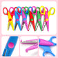 Set di forbici di sicurezza per bambini per lavoretti creativi e scrapbooking