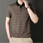 Camicia casual classica a righe da uomo