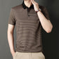 Camicia casual classica a righe da uomo