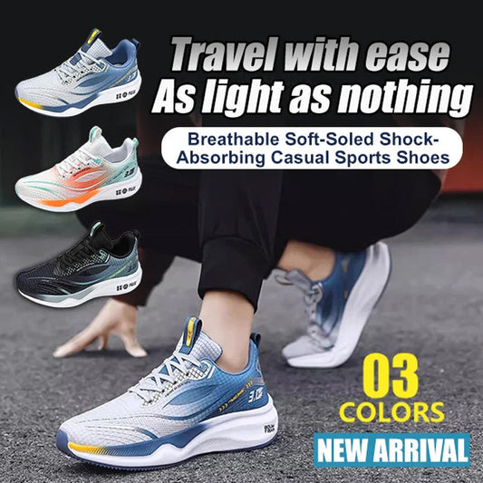 Scarpe sportive casual traspiranti con suola morbida e ammortizzante