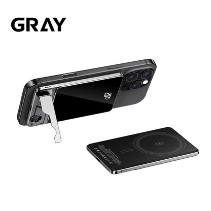 Doppia Modalità Magnetico Power Bank con Supporto