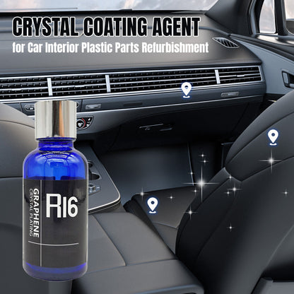 🔥Agente Rivestente Cristallino per il Rinnovo delle Parti in Plastica degli Interni Auto✨