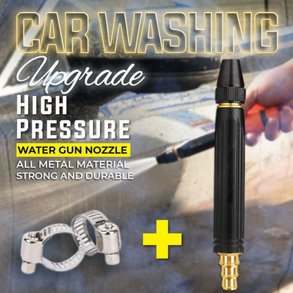 🚿SCONTO DEL 60% – Idropulitrice ad alta pressione per auto e giardino! 💦🚗 10 volte più potente, 8 impostazioni di spruzzo e corpo in metallo estremamente resistente