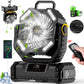 🔥 Vendita calda 50% OFF🎁 Ventilatore oscillante portatile con telecomando