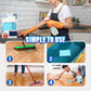Foglio detergente per pavimenti multi-effetto e decontaminante