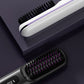 Pettine per capelli lisciante con riscaldamento in ceramica senza fili