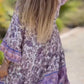 Abito da Donna con Stampa Floreale e Scollo a V