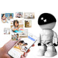 Telecamera robotica wireless con rilevamento del movimento per interni
