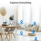 Telecamera robotica wireless con rilevamento del movimento per interni