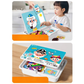 Puzzle magnetici Gioco da viaggio per travestire i volti Giocattolo educativo prescolare double face per bambini