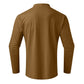 T-shirt a maniche lunghe slim fit a collo alto da uomo