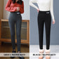 Pantaloni slim da donna in cashmere termico alla moda