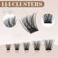Kit di Ciglia a Ciuffetti Fai-da-Te con Volume Naturale