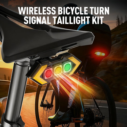 Kit Fanale Posteriore con Frecce Senza Fili per Bicicletta