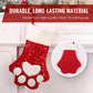 Decorazione Calza di Natale a Forma di Zampa di Gatto Adorabile