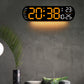 Orologio da parete digitale a LED multifunzionale e decorativo