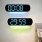 Orologio da parete digitale a LED multifunzionale e decorativo