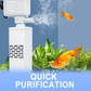 Filtro 3-in-1 per acquario – filtrazione, ossigenazione e pompaggio dell'acqua