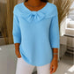 Maglione da Donna in Maglia con Fiocco