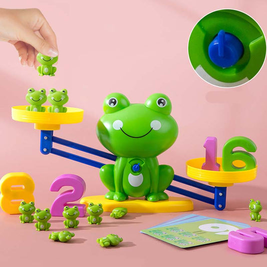 Set Giocattolo Bilancia con Animali Cartone Animato per Bambini
