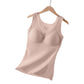 Canottiera Termica da Donna con Reggiseno Integrato e Scollo a V in Pizzo
