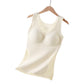 Canottiera Termica da Donna con Reggiseno Integrato e Scollo a V in Pizzo