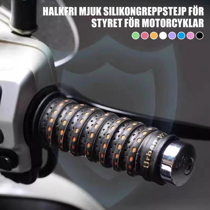 💯Nastro antiscivolo in silicone morbido per manubri da moto