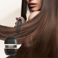Mini piastra per capelli senza fili con pettin