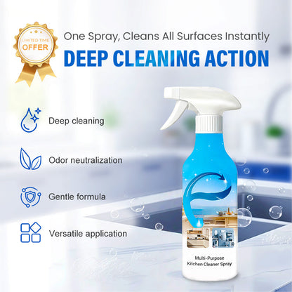 Detergente spray multiuso per la cucina