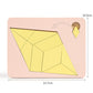 Gioco di puzzle in legno Tangram