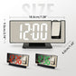 Sveglia a proiezione con display a specchio LED