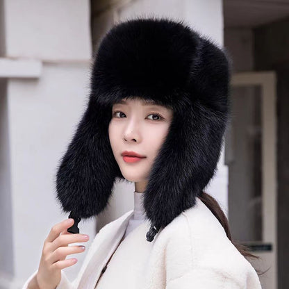 Cappello da Trapper Soffice da Donna con Paraorecchie