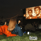 Schermo da cinema gigante portatile per esterni