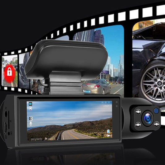🚗📹 Guida in modo più intelligente con la nostra dash cam grandangolare a 170°: doppia lente, nitidezza 1080p!