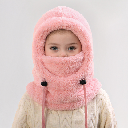 Cappello Invernale Morbido Tutto-in-Uno per Bambini