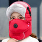 Cappello Termico con Maschera Staccabile e Valvola di Respirazione