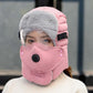Cappello Termico con Maschera Staccabile e Valvola di Respirazione