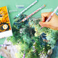 Set di penne gel multicolori per disegnare e colorar