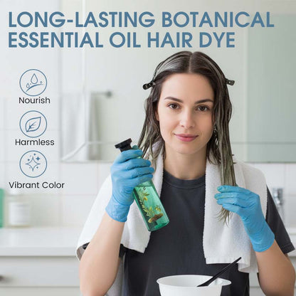 📢📢50% di sconto – Tintura per Capelli con Oli Botanici: Copertura 99% dei Bianchi, Colore Intenso & Nutrimento Profondo! 💆‍♀️🌿