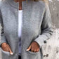 Giacca da Donna in Maglia con Zip e Girocollo | Comfort Quotidiano