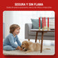 Candela LED lunga con telecomando e fiamma tremolante