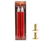 Candela LED lunga con telecomando e fiamma tremolante