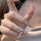 Collana Fuochi d'Artificio Romantica con Zirkoni Colorati